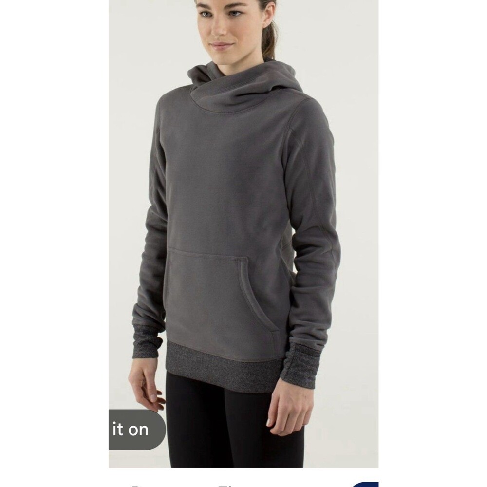 Lululemon Runaway Fleece Soot Light / Heathered Medium Gray